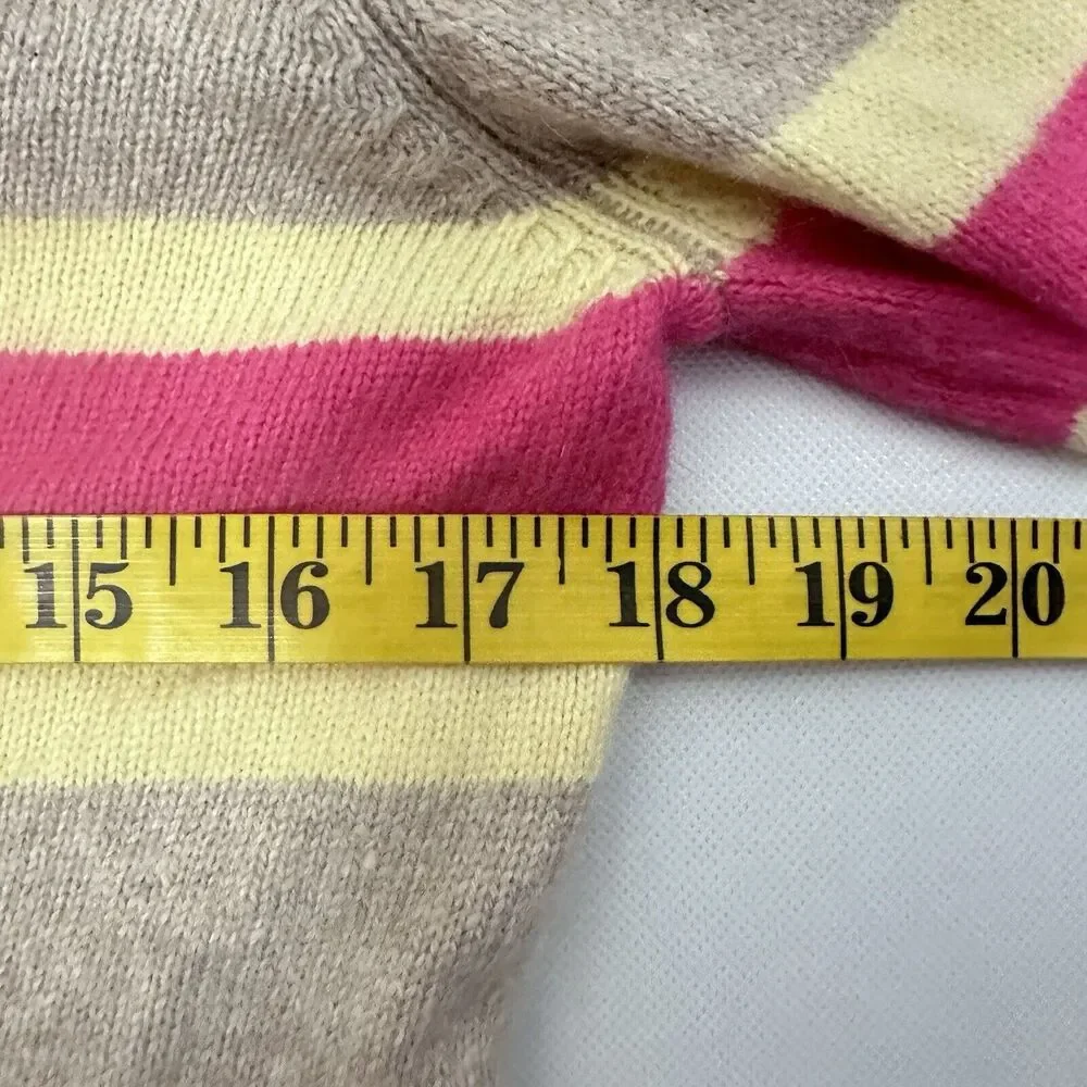 American Eagle Sweater Angora Wool Cashmere Pullover Varsity Preppy Casual L